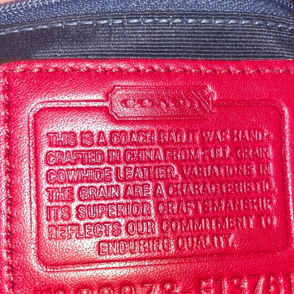 Coach purse, red patent leather, GORGEOUS - Picture 4 of 6